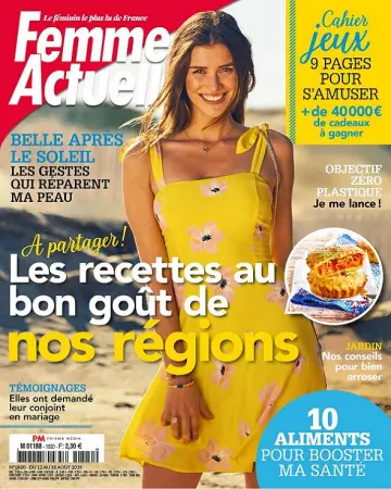 Femme Actuelle N°1820 Du 12 Août 2019 [Magazines]