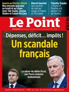 Le Point N.2722 - 3 Octobre 2024 [Magazines]