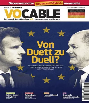 Vocable Allemand N°874 – Janvier 2023  [Magazines]