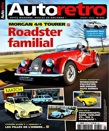 Autoretro N°472 – Mars 2022 [Magazines]