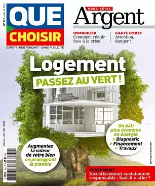 Que Choisir Hors Série Argent N°159 – Juillet 2020  [Magazines]