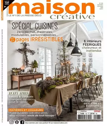 Maison Créative N°126 – Novembre-Décembre 2021 [Magazines]