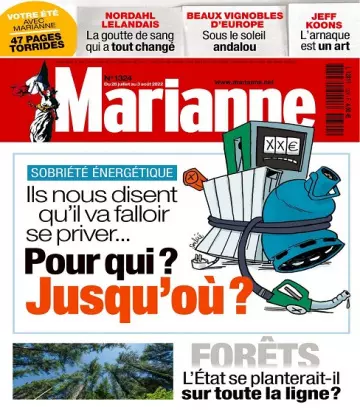 Marianne N°1324 Du 28 Juillet 2022 [Magazines]