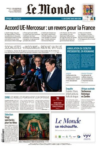 Le Monde du 08 Décembre 2024 [Journaux]