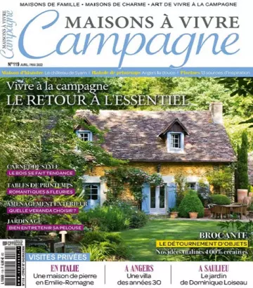 Maisons à Vivre Campagne N°119 – Avril-Mai 2022 [Magazines]