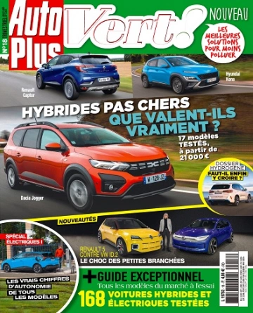 Auto Plus Vert N°18 – Juillet-Septembre 2023  [Magazines]