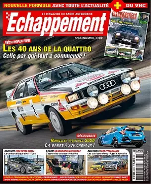 Échappement N°633 – Mai 2020  [Magazines]