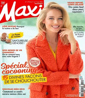 Maxi N°1792 Du 1er au 7 Mars 2021 [Magazines]