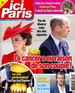 Ici Paris N.4131 - 4 Septembre 2024 [Magazines]