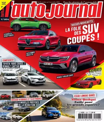 L’Auto-Journal N°1094 Du 21 Octobre 2021 [Magazines]