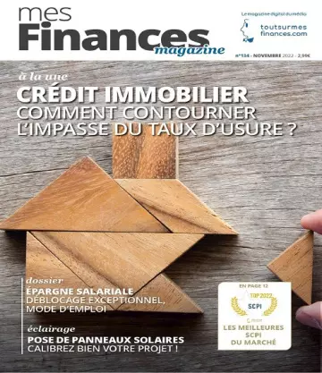 Mes Finances N°134 – Novembre 2022 [Magazines]