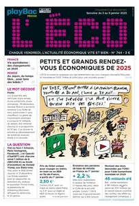 L'ÉCO N.744 - 3 Janvier 2025  [Journaux]