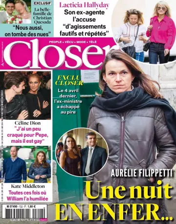 Closer N°722 Du 12 au 18 Avril 2019 [Magazines]