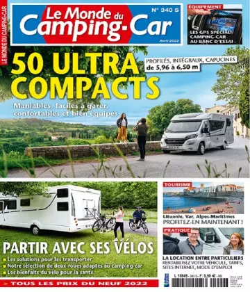 Le Monde Du Camping-Car N°340 – Avril 2022 [Magazines]