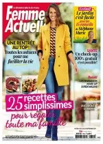 Femme Actuelle N°1720 Du 11 Au 17 Septembre 2017 [Magazines]