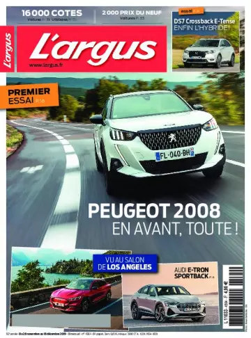 L’Argus - 28 Novembre 2019  [Magazines]