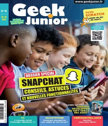 Geek Junior N°16 – Octobre 2021 [Magazines]