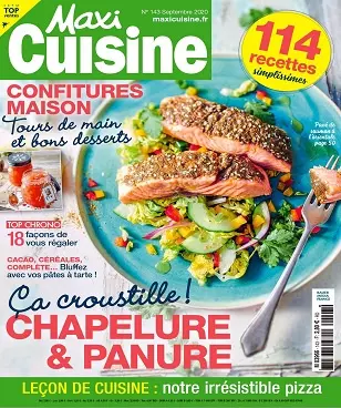 Maxi Cuisine N°143 – Septembre 2020 [Magazines]