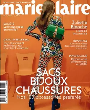 Marie Claire Belgique – Avril 2020 [Magazines]