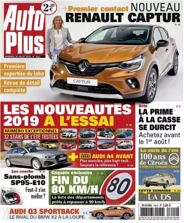 Auto Plus N°1612 Du 26 Juillet 2019 [Magazines]