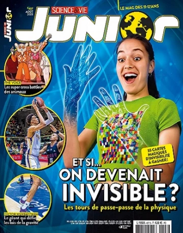 Science et Vie Junior N°407 – Août 2023 [Magazines]