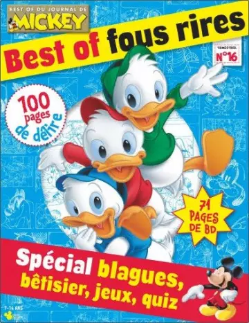 Le Journal de Mickey - Best Of - N°16 2019 [Magazines]