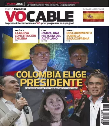 Vocable Espagnol N°857 Du 12 Mai 2022  [Magazines]