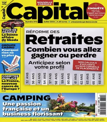 Capital N°370 – Juillet 2022 [Magazines]