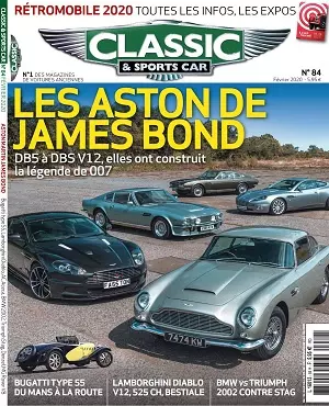 Classic et Sports Car N°84 – Février 2020 [Magazines]