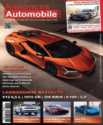 Annonces Automobile N°356 – Mai 2023 [Magazines]