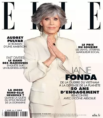 Elle N°3926 Du 19 au 25 Mars 2021 [Magazines]