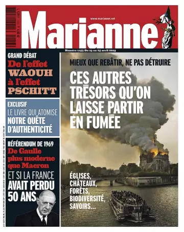 Marianne N°1153 Du 19 au 25 Avril 2019 [Magazines]