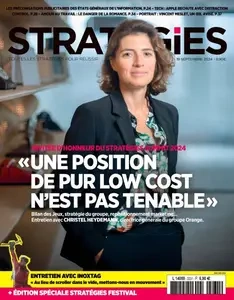 Stratégies - 19 Septembre 2024 [Magazines]