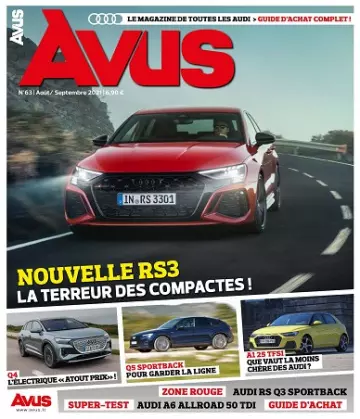 Avus N°63 – Août-Septembre 2021 [Magazines]