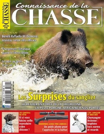 Connaissance De La Chasse N°580 – Août 2024 [Magazines]