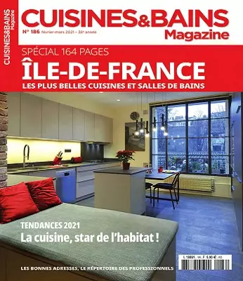 Cuisines et Bains Magazine N°186 – Février-Mars 2021  [Magazines]