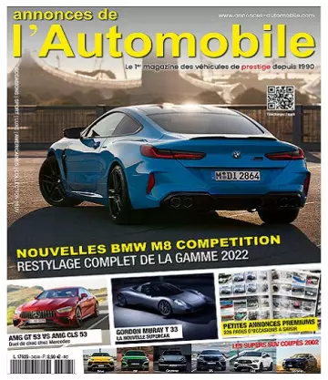 Annonces Automobile N°343 – Mars 2022  [Magazines]