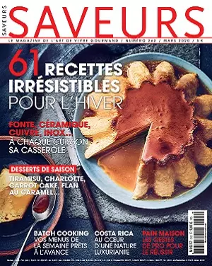 Saveurs N°262 – Mars 2020  [Magazines]