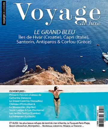 Voyage de Luxe N°88 – Juillet 2021 [Magazines]