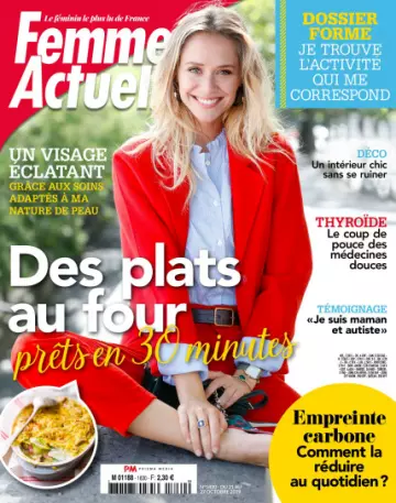 Femme Actuelle N°1830 - 21 au 27 Octobre 2019 [Magazines]