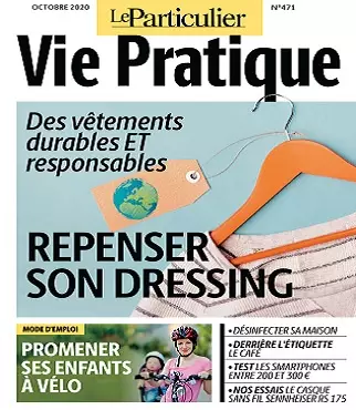 Le Particulier Vie Pratique N°471 – Octobre 2020 [Magazines]