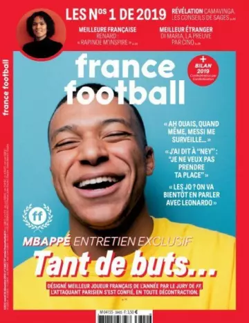 France Football - 24 Décembre 2019 [Magazines]