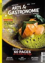 Arts et Gastronomie N°24 – Été 2018  [Magazines]