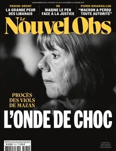 Le Nouvel Obs - 26 Septembre 2024  [Magazines]