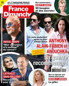 France Dimanche N.4074 - 27 Septembre 2024 [Magazines]