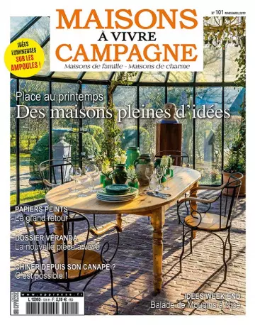 Maisons à Vivre Campagne N°101 – Mars-Avril 2019 [Magazines]