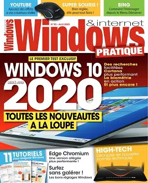 Windows et Internet Pratique N°93 – Avril 2020 [Magazines]