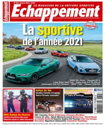 Échappement N°651 – Janvier 2022 [Magazines]