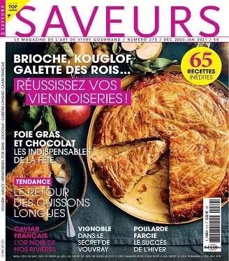 Saveurs N°270 – Décembre 2020-Janvier 2021 [Magazines]