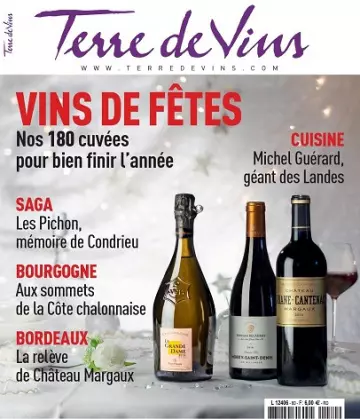 Terre De Vins N°80 – Novembre-Décembre 2022  [Magazines]